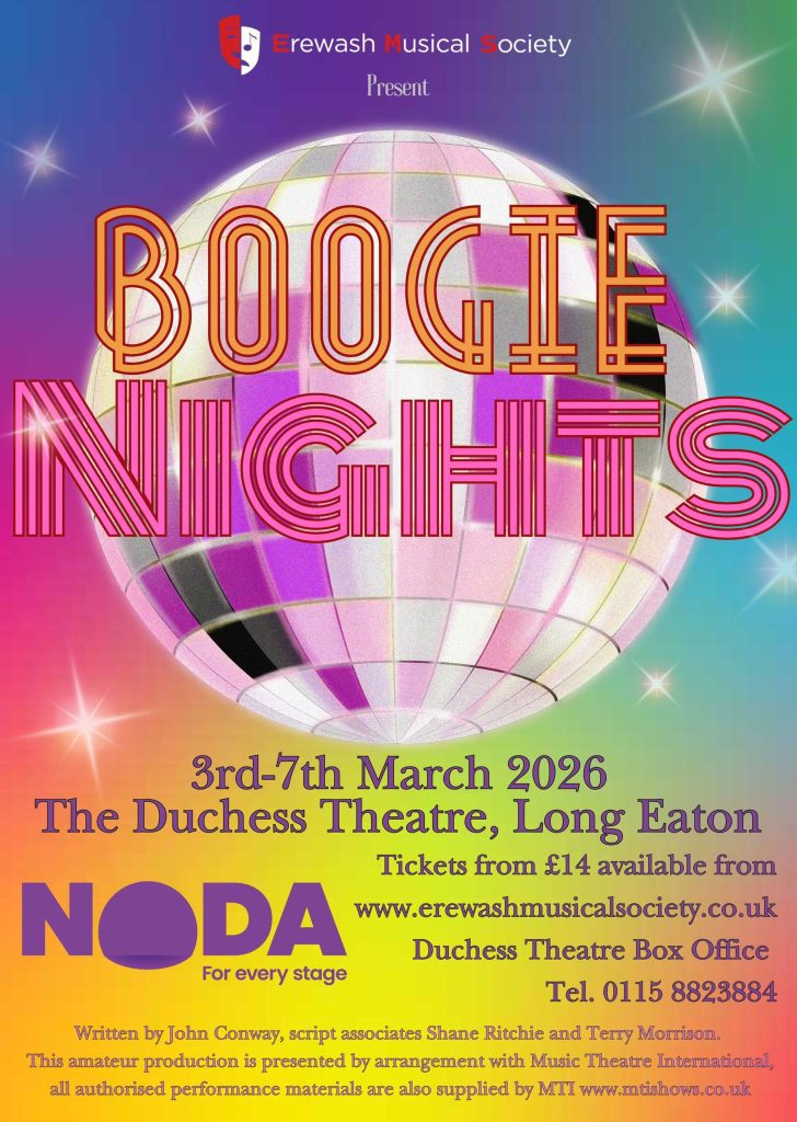 Boogie Nights the Musical poster